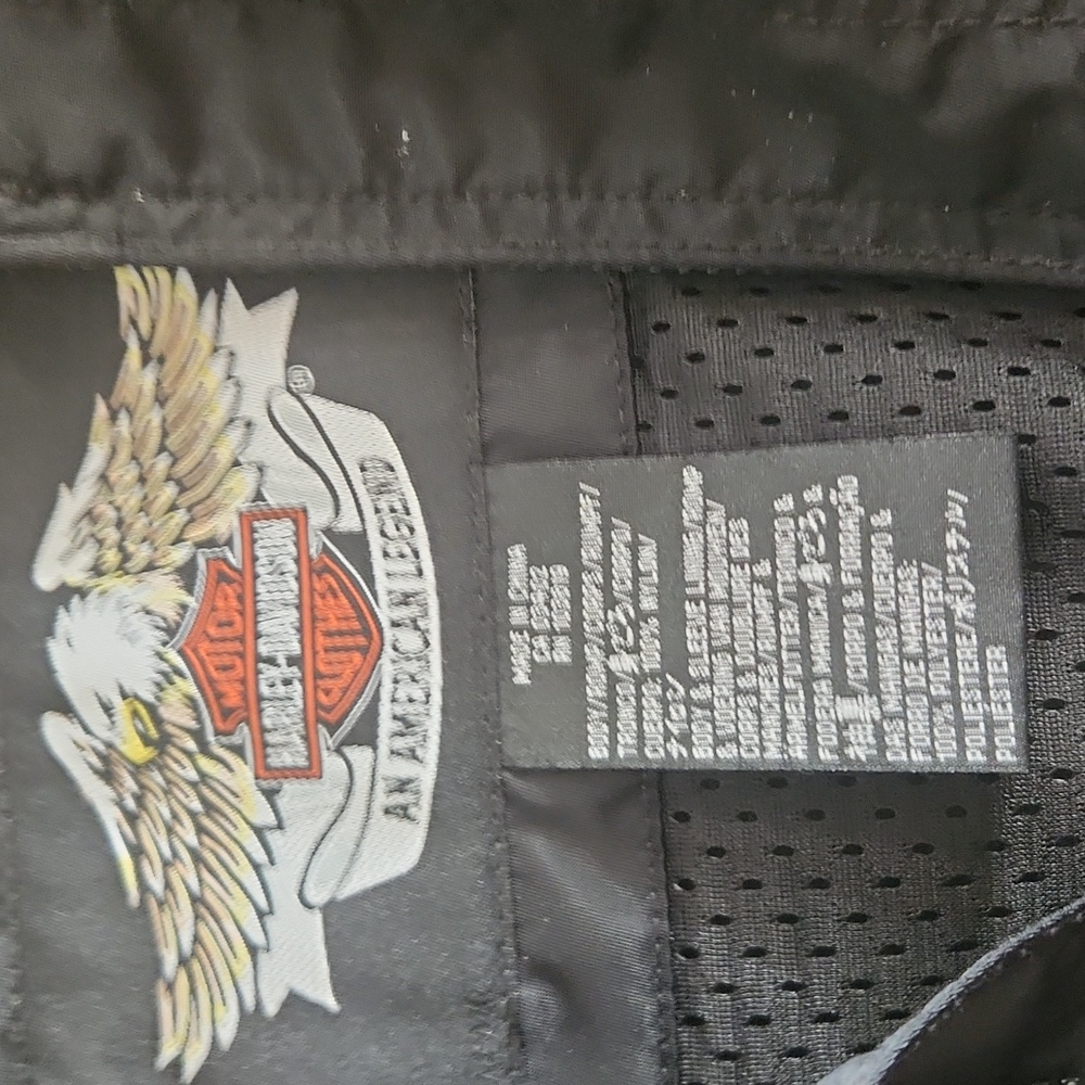 Harley-Davidson Men's Black Bomber Jacket - Picture 3 of 6